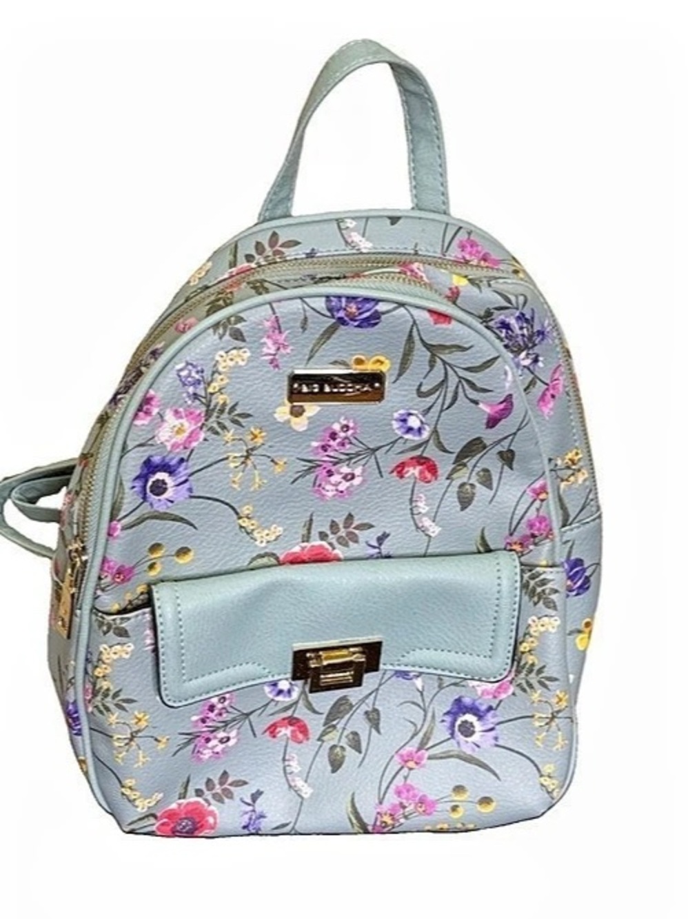 Big Buddha Collection Floral Backpack Multiple pockets Zipper Closure
